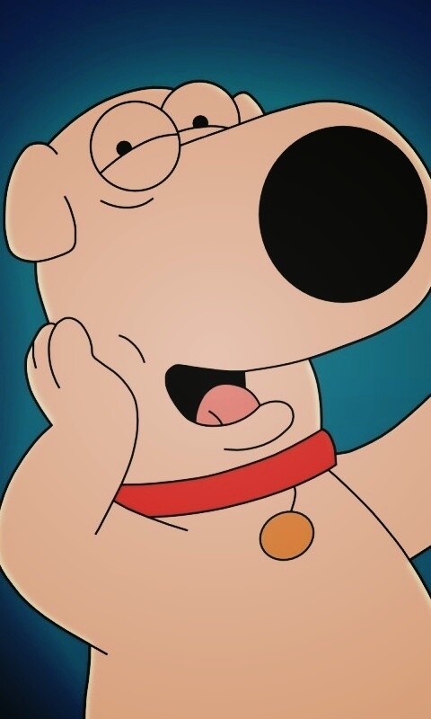 Браян с бокалом мартини обои