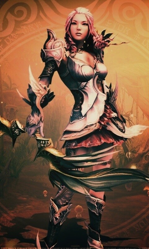 Лучница из Aion обои