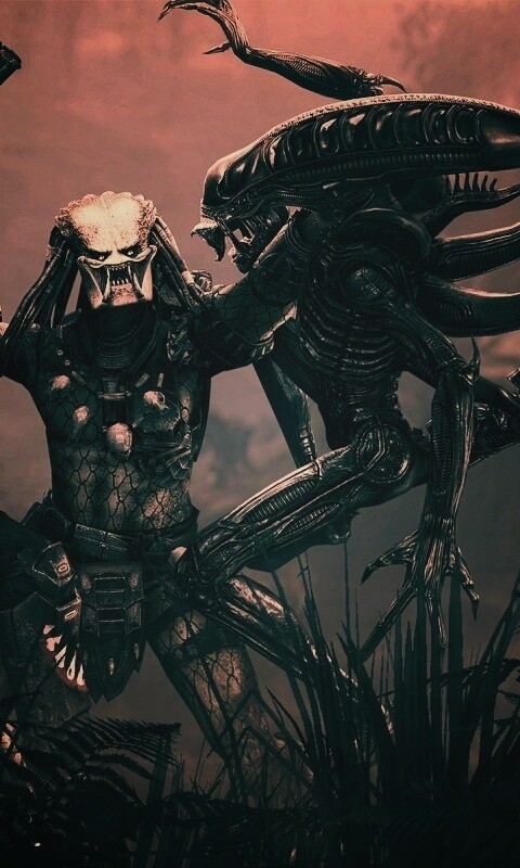 Чужой против Хищника обои