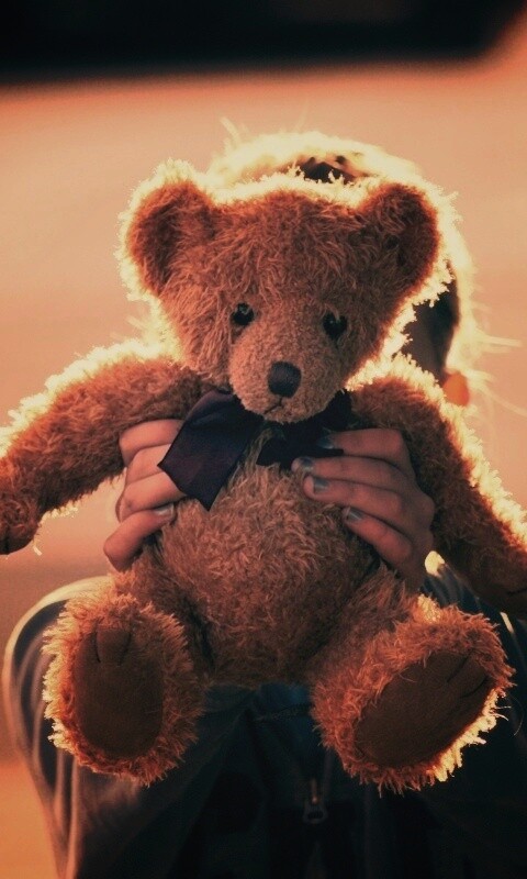 Плюшевый мишка обои