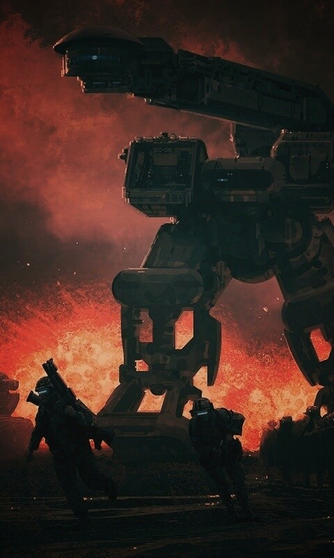 Война будущего обои