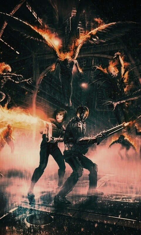 Игровой фанарт обои