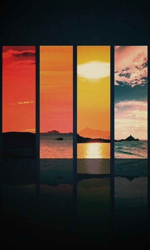 Небесный спектр обои