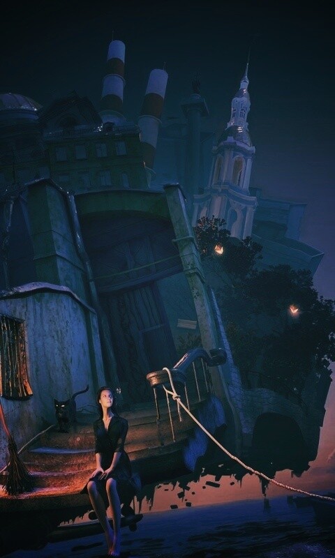 Мрачный Питер обои