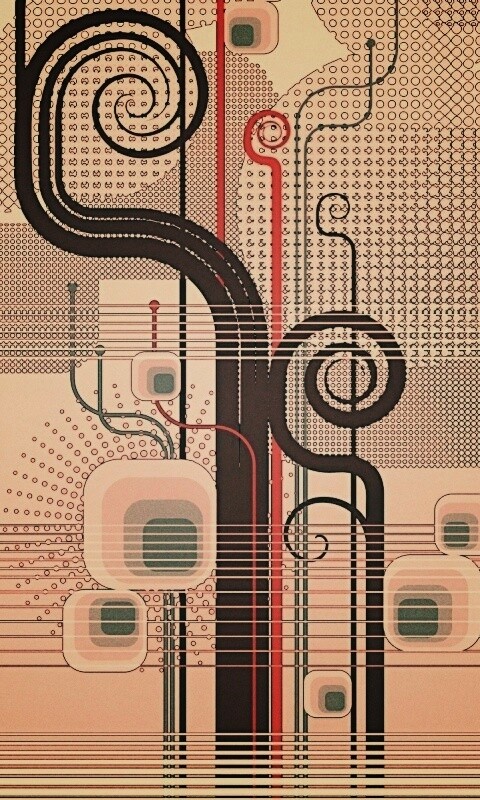 Линии и точки обои