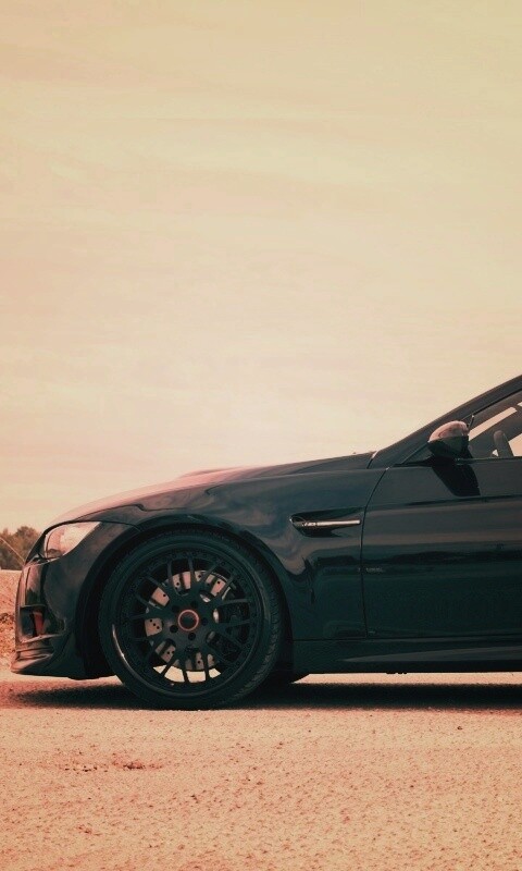 BMW и девушка обои