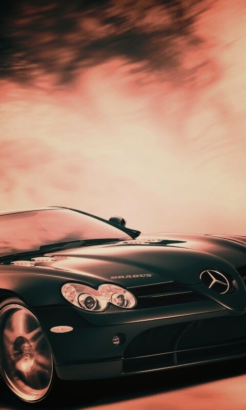 Двухместный мерседес обои