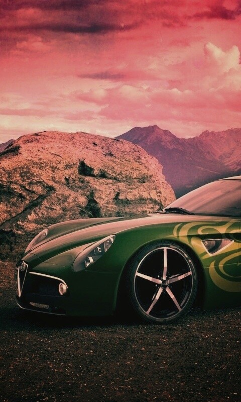 Альфа-ромео обои