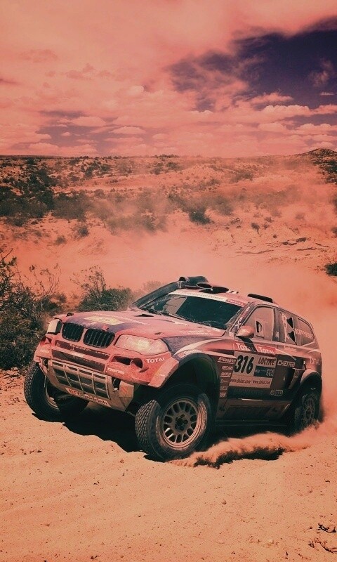 Раллийный BMW X3 обои