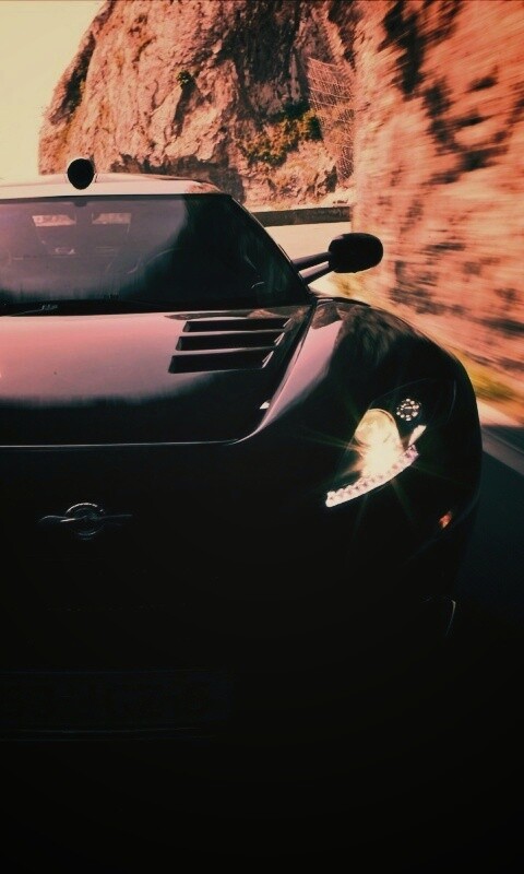 Машина въезжает в тоннель обои