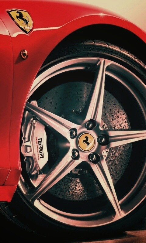 Колесо Феррари обои