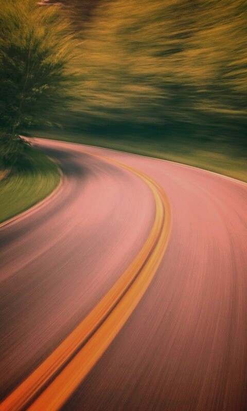 В движении обои