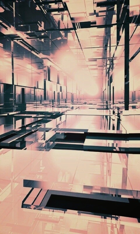 Бесконечные отражения обои