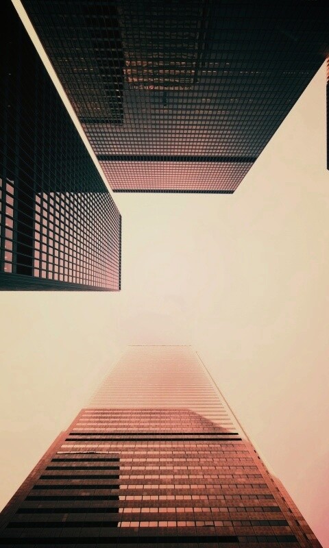 Небоскребы уходящие в облака обои