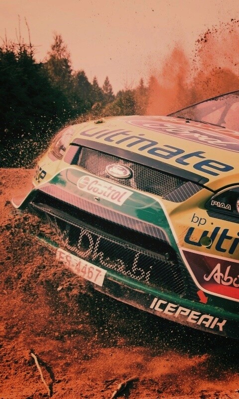 Форд учавствует в ралли обои