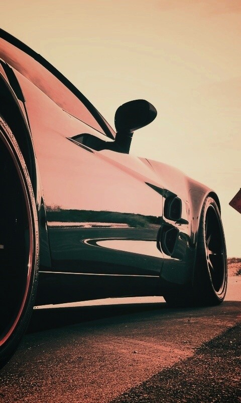 Чёрный концепт обои