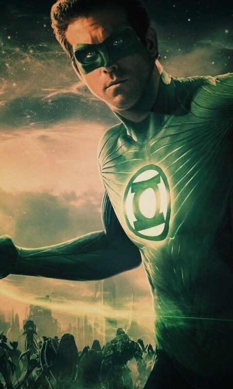 Зелёный фонарь обои