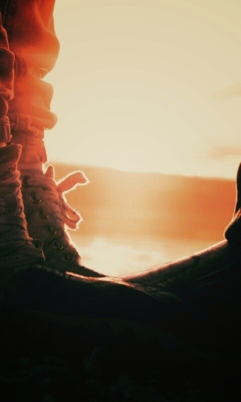 Поцелуй на цыпочках обои