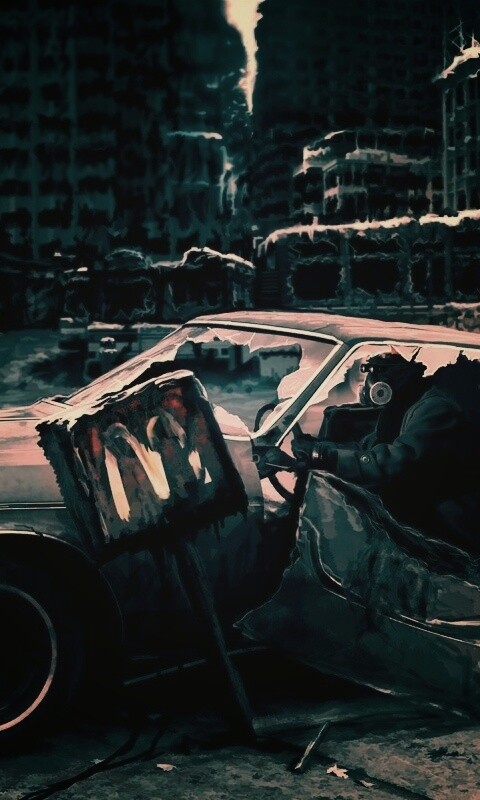 Картина запустения обои