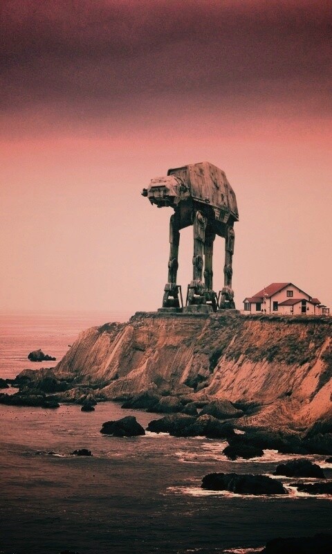 Звездные войны в нашем мире обои