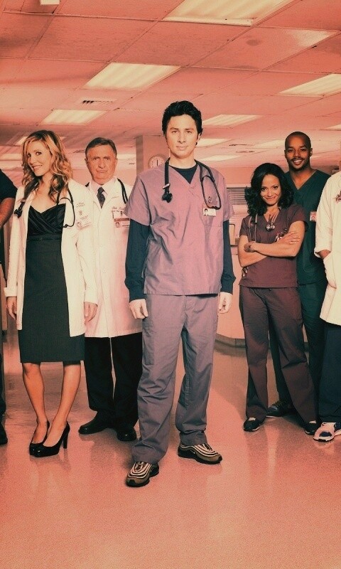 Герои сериала Клиника обои