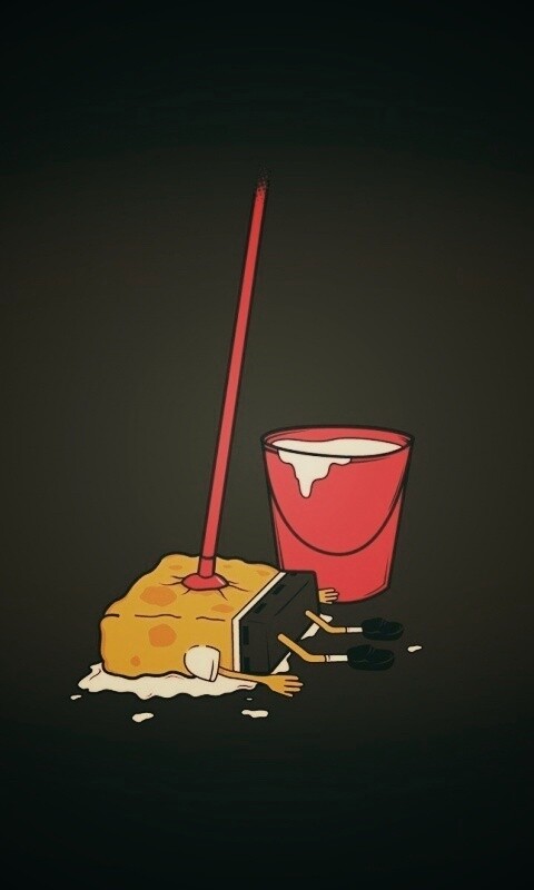 Швабра Боб обои