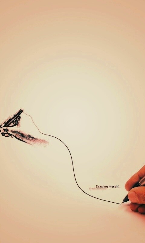 Рисунок - рекурсия обои