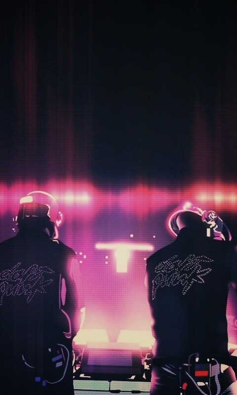 Концерт Daft Punk обои