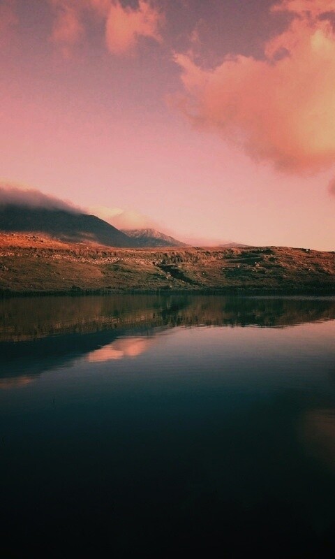 Зеркальное озеро обои