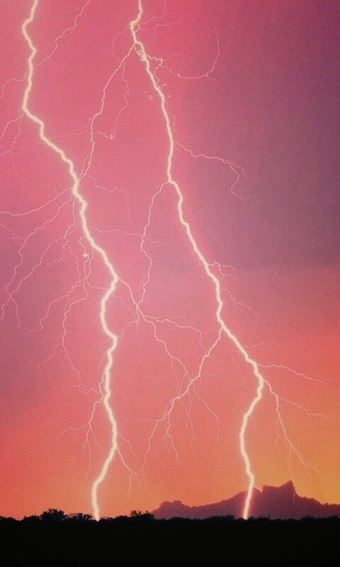 Двойная молния обои