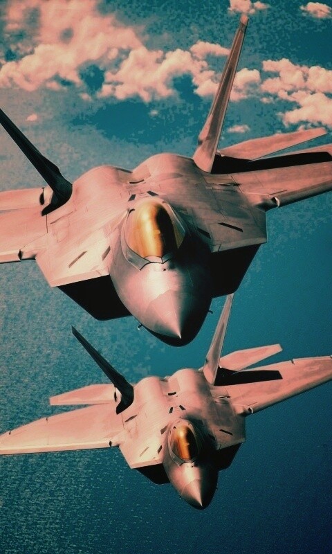 Истребители в небе обои