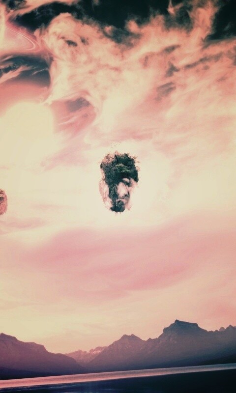 Летающие острова обои