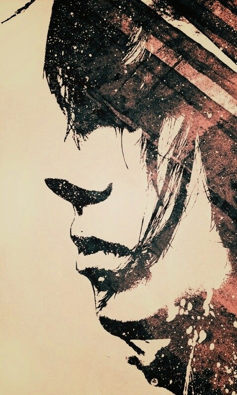 Стильные черно-белые обои обои