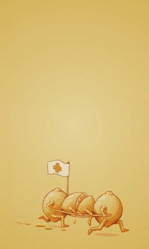 Скорая лимонная помощь обои