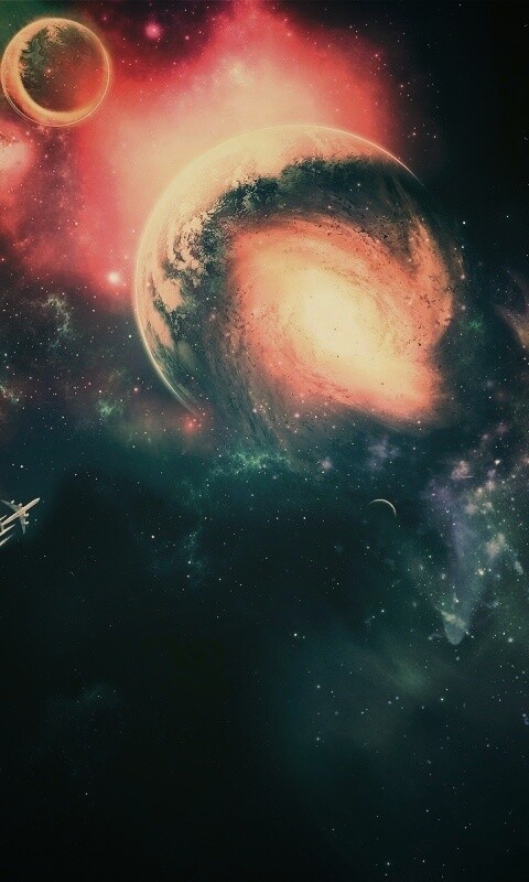 Звездный корабль обои