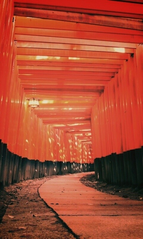 Японский храм обои