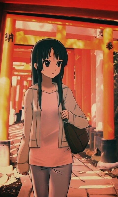 Акияма Мио обои