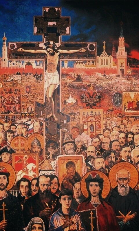 Илья Глазунов "Вечная Россия" обои