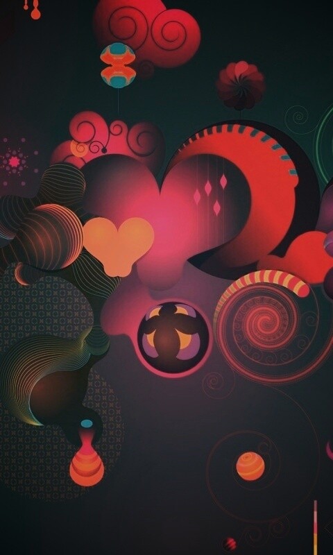 Абстрактные рисунки обои