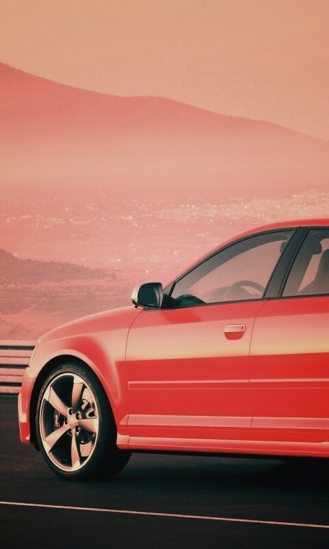 Ауди RS3 вид сзади обои