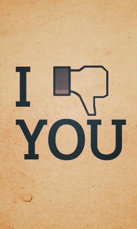 I dislike you обои