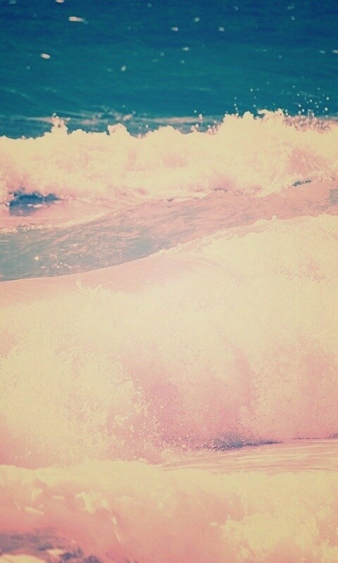 Голубые волны обои