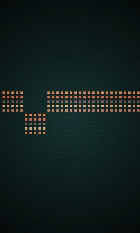 Пиксельная радуга обои