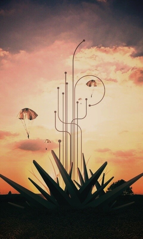 Абстрактный взрыв в настоящем мире обои