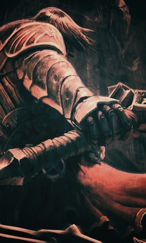 Воин с булавой обои