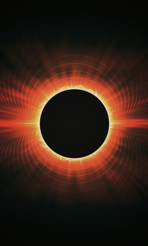 Солнецное затмение обои
