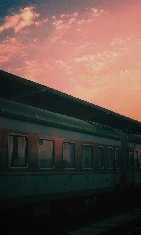 Пассажирский состав обои