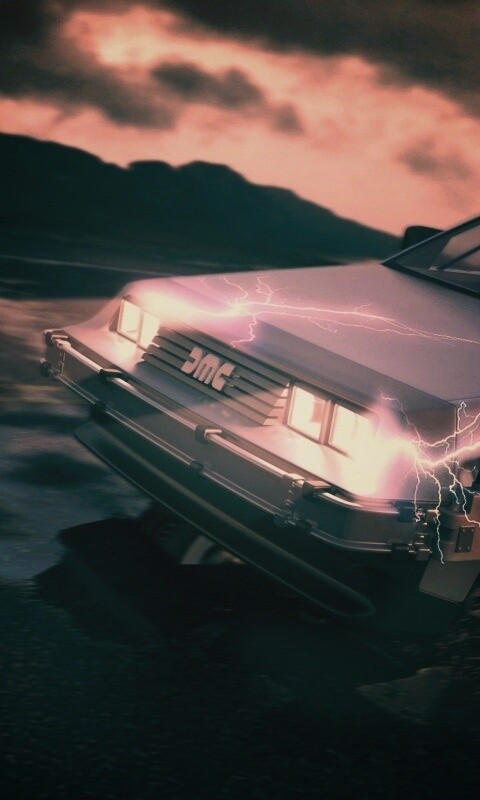 Машина времени обои