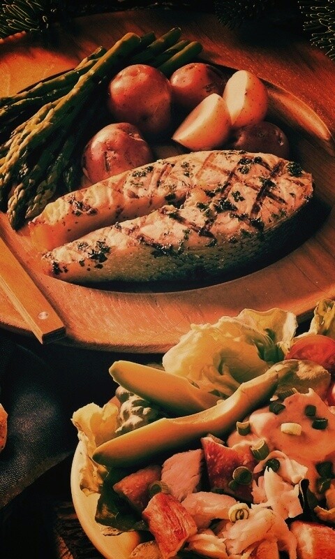 Сытный обед обои