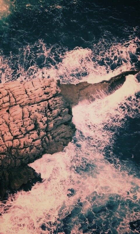 Водораздел в море обои